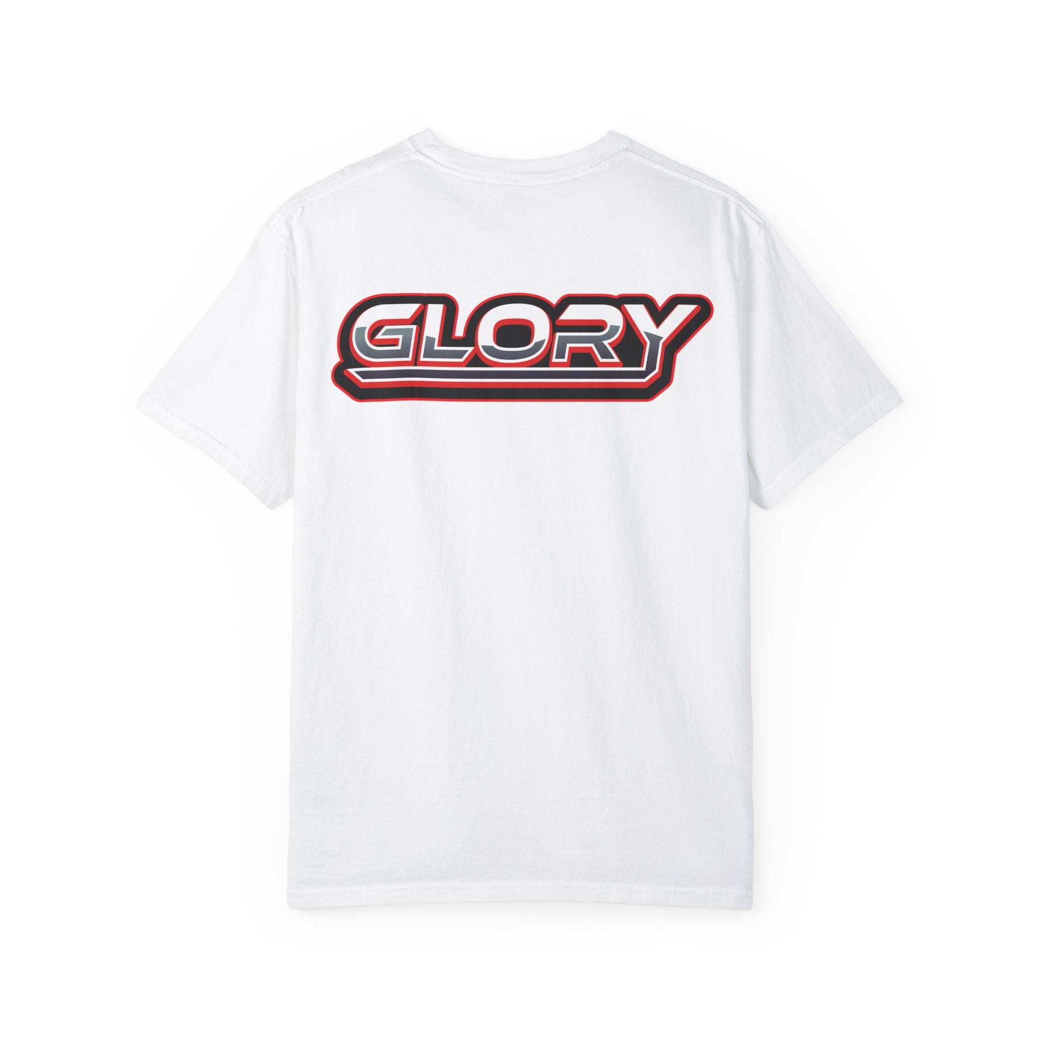 Collection of Unisex 'GLORY' Graphic Tee for Casual Style in a gallery layout