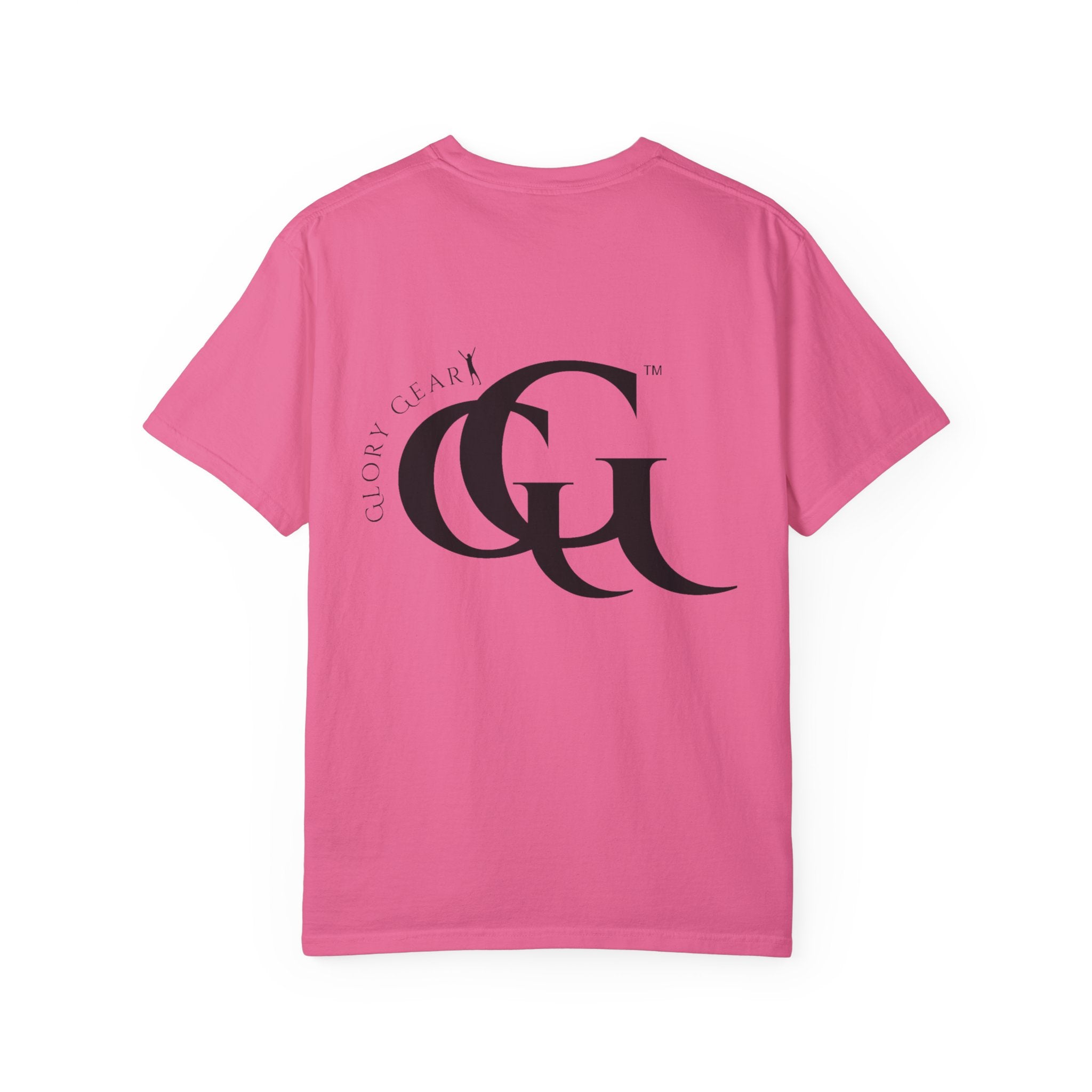 Collection of Unisex Garment-Dyed T-Shirt with Cross Design - Faith-Inspired Apparel in a gallery layout